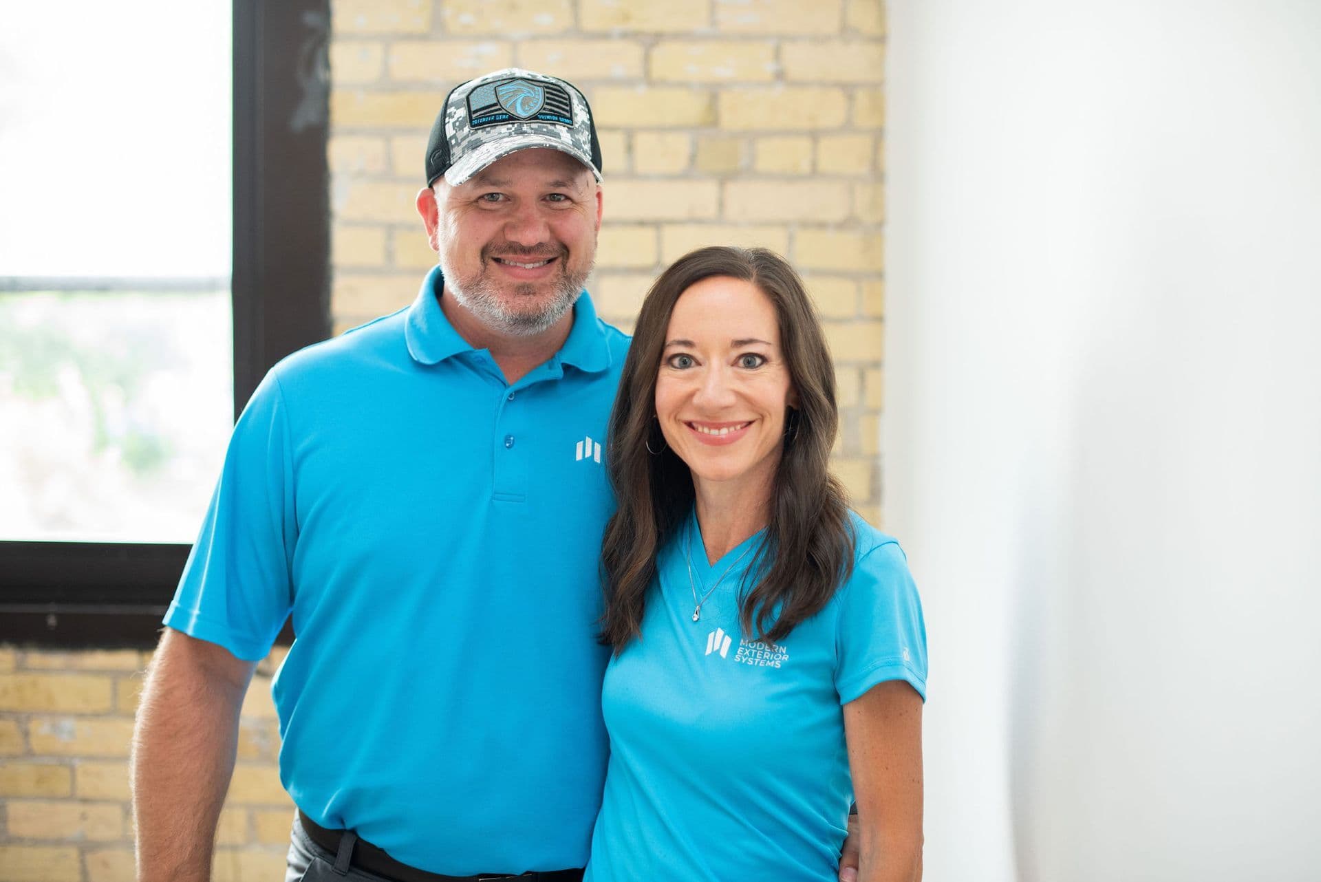 Joe and Lindsey of Modern Exterior Systems