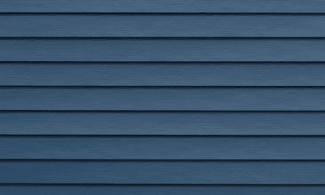 EDCO Prism horizontal steel siding in Sapphire finish