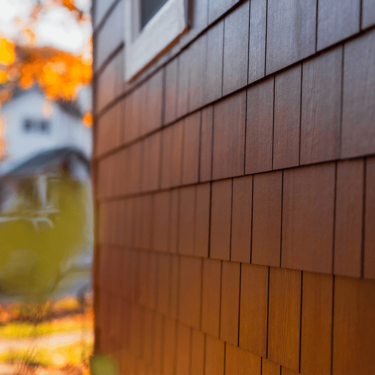 Gray siding corner finish, flashing, and trim by Modex